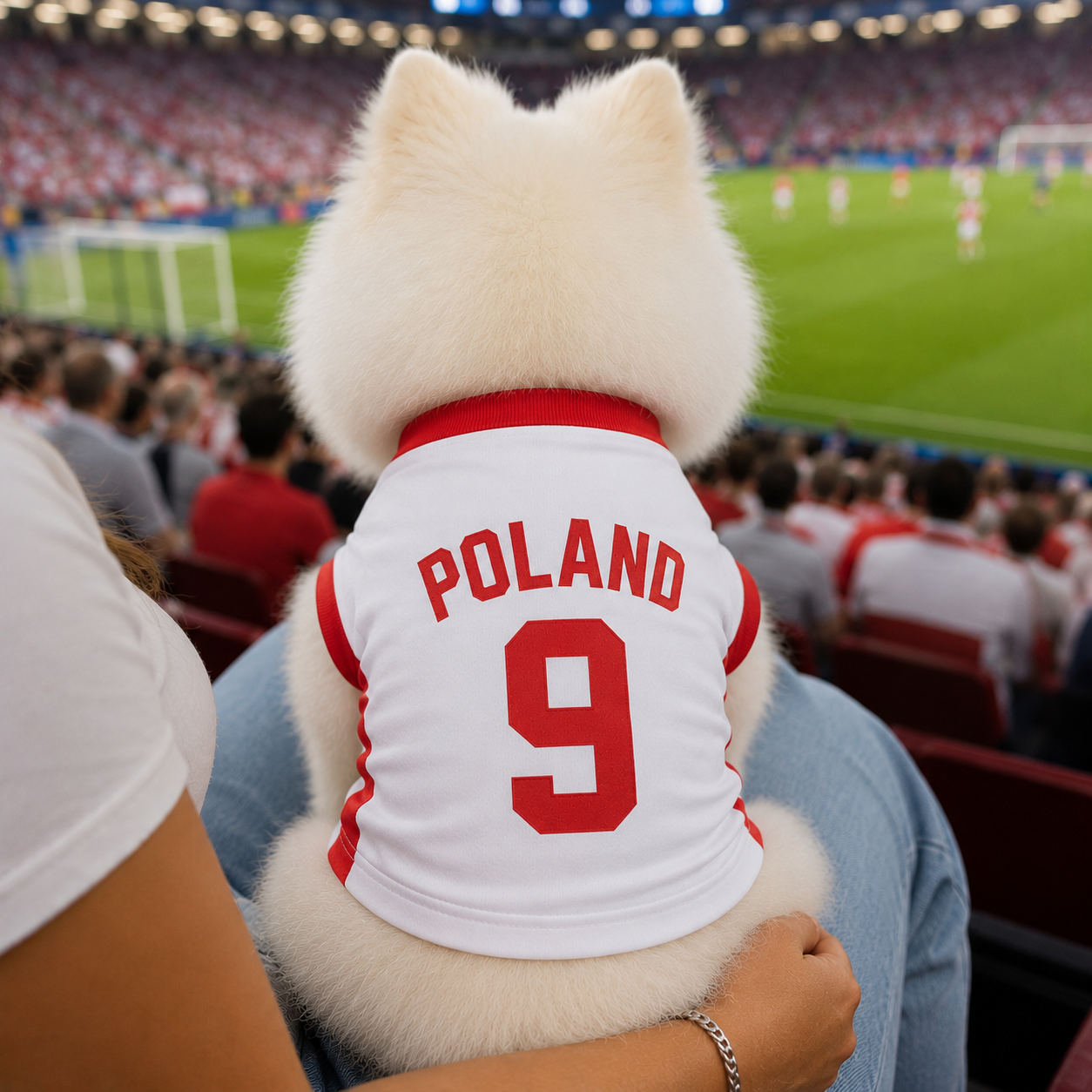World Cup 2026 Poland Soccer Pet Jersey
