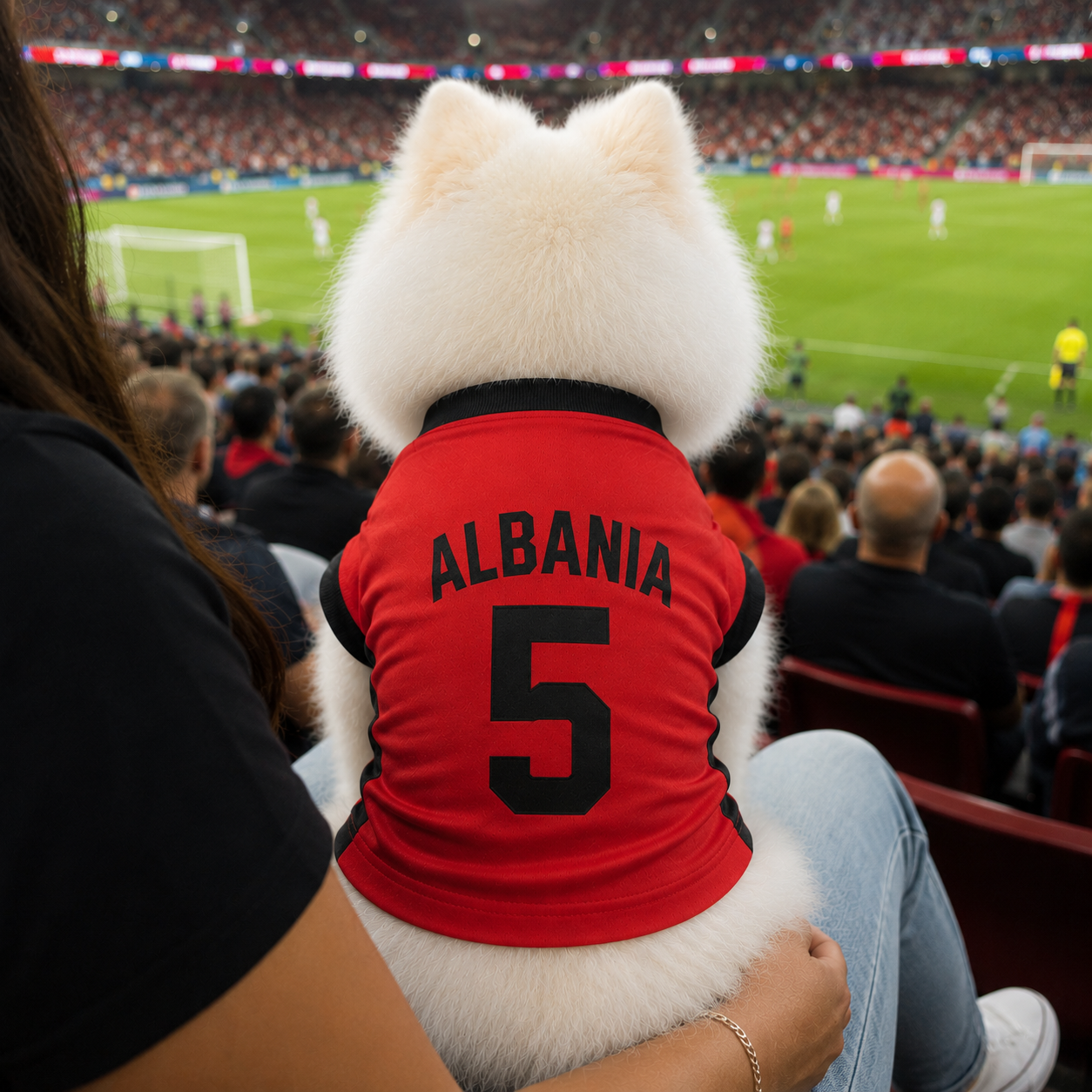 World Cup 2026 Albania Soccer Pet Jersey