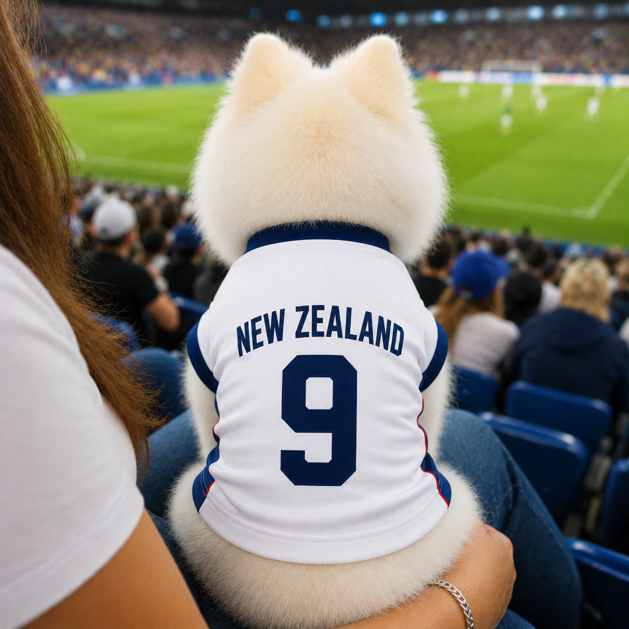 World Cup 2026 New Zealand Soccer Pet Jersey