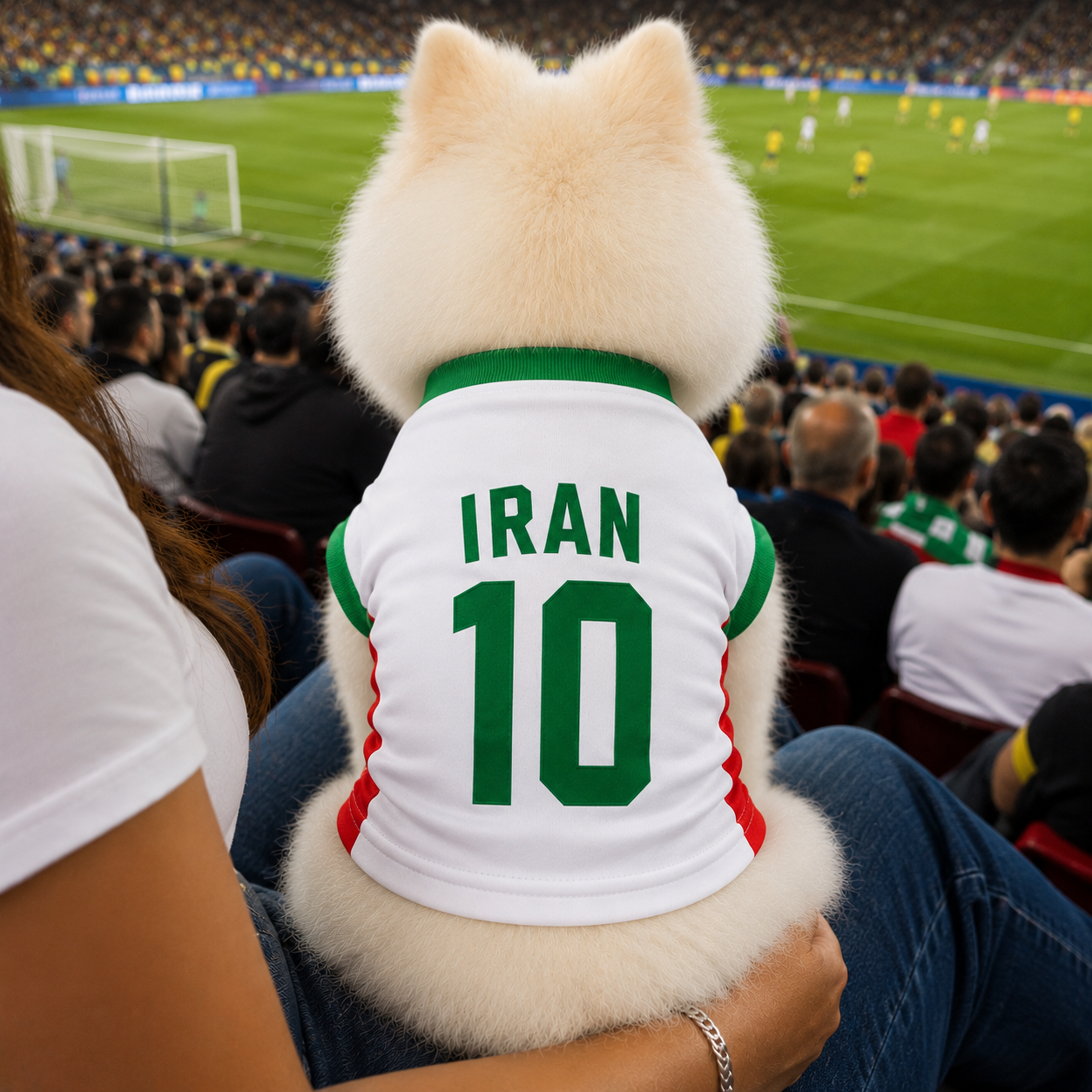 World Cup 2026 Iran Soccer Pet Jersey