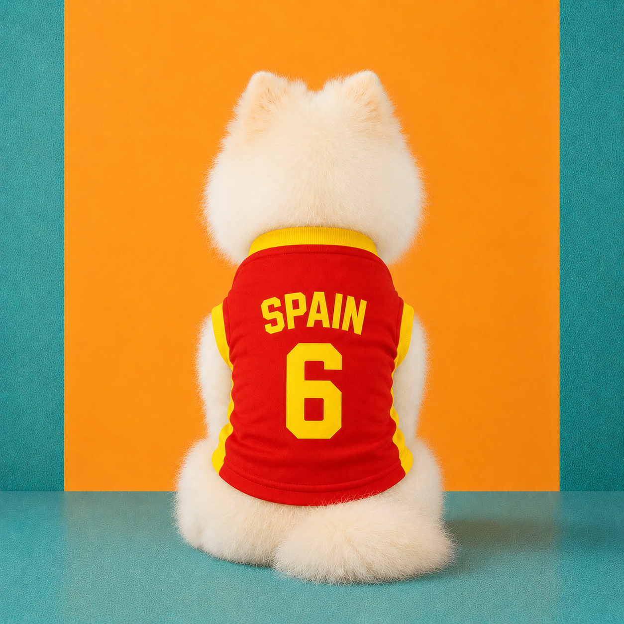 World Cup 2026 Spain Soccer Pet Jersey