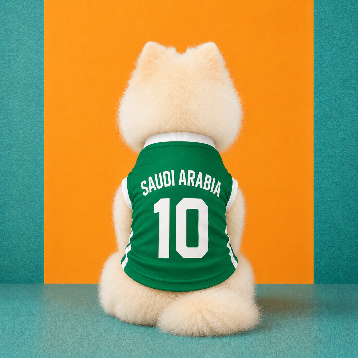 World Cup 2026 Saudi Arabia Soccer Pet Jersey