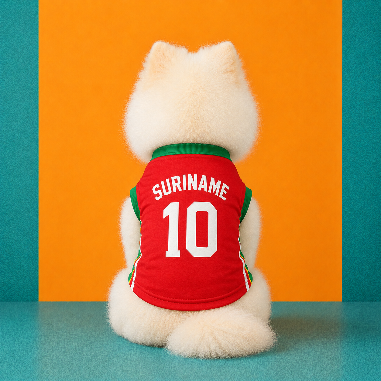 World Cup 2026 Suriname Soccer Pet Jersey