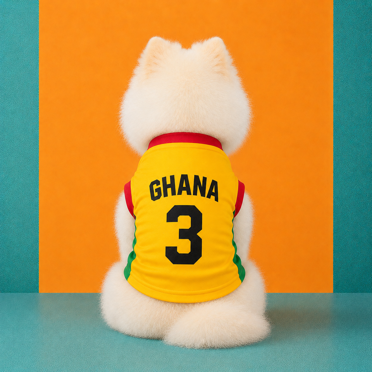World Cup 2026 Ghana Soccer Pet Jersey