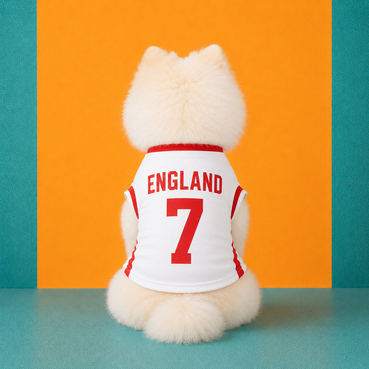 World Cup 2026 England Soccer Pet Jersey