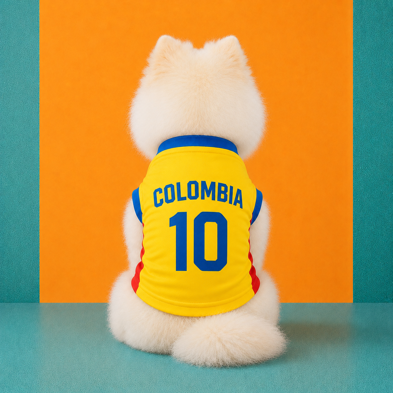 World Cup 2026 Colombia Soccer Pet Jersey
