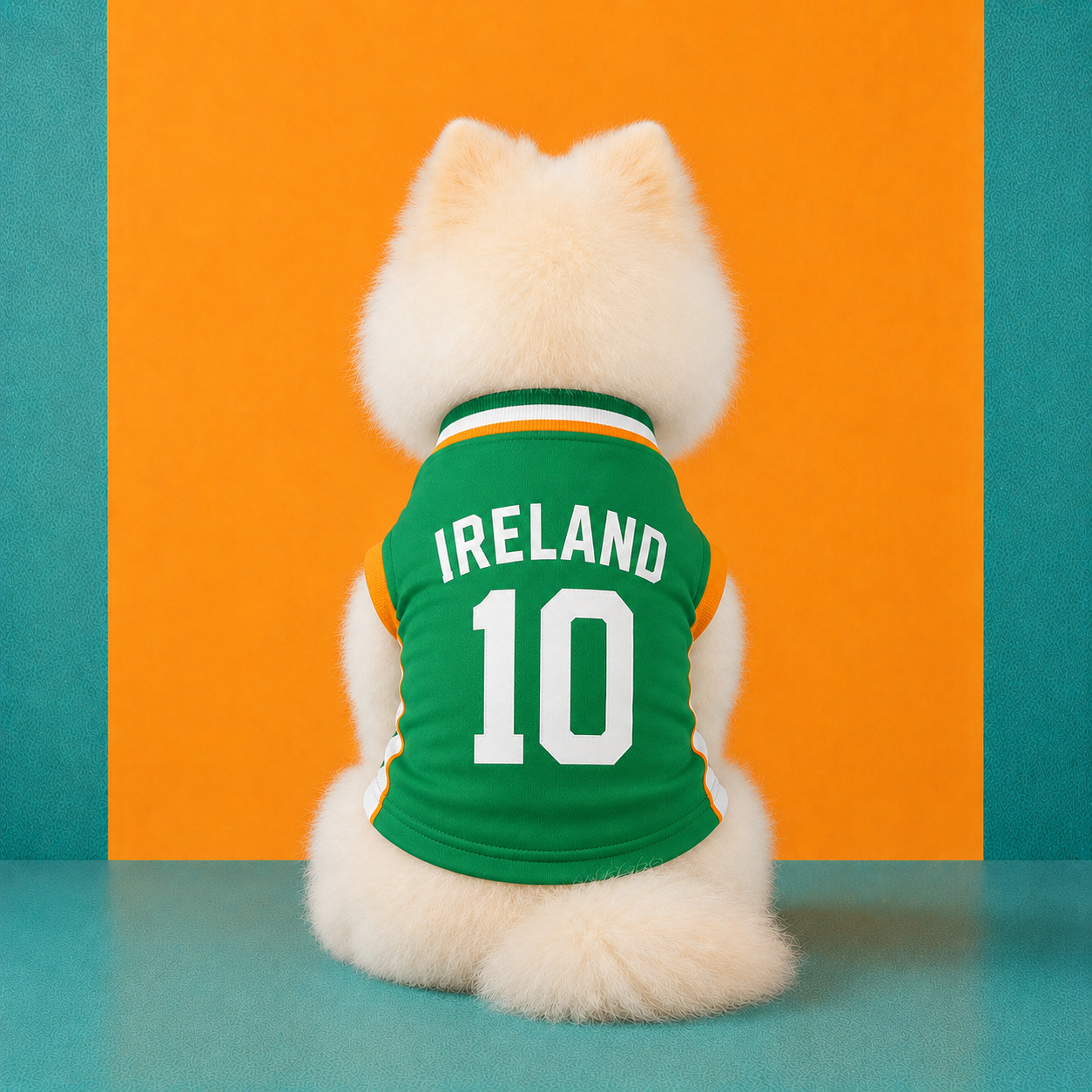 World Cup 2026 Ireland Soccer Pet Jersey