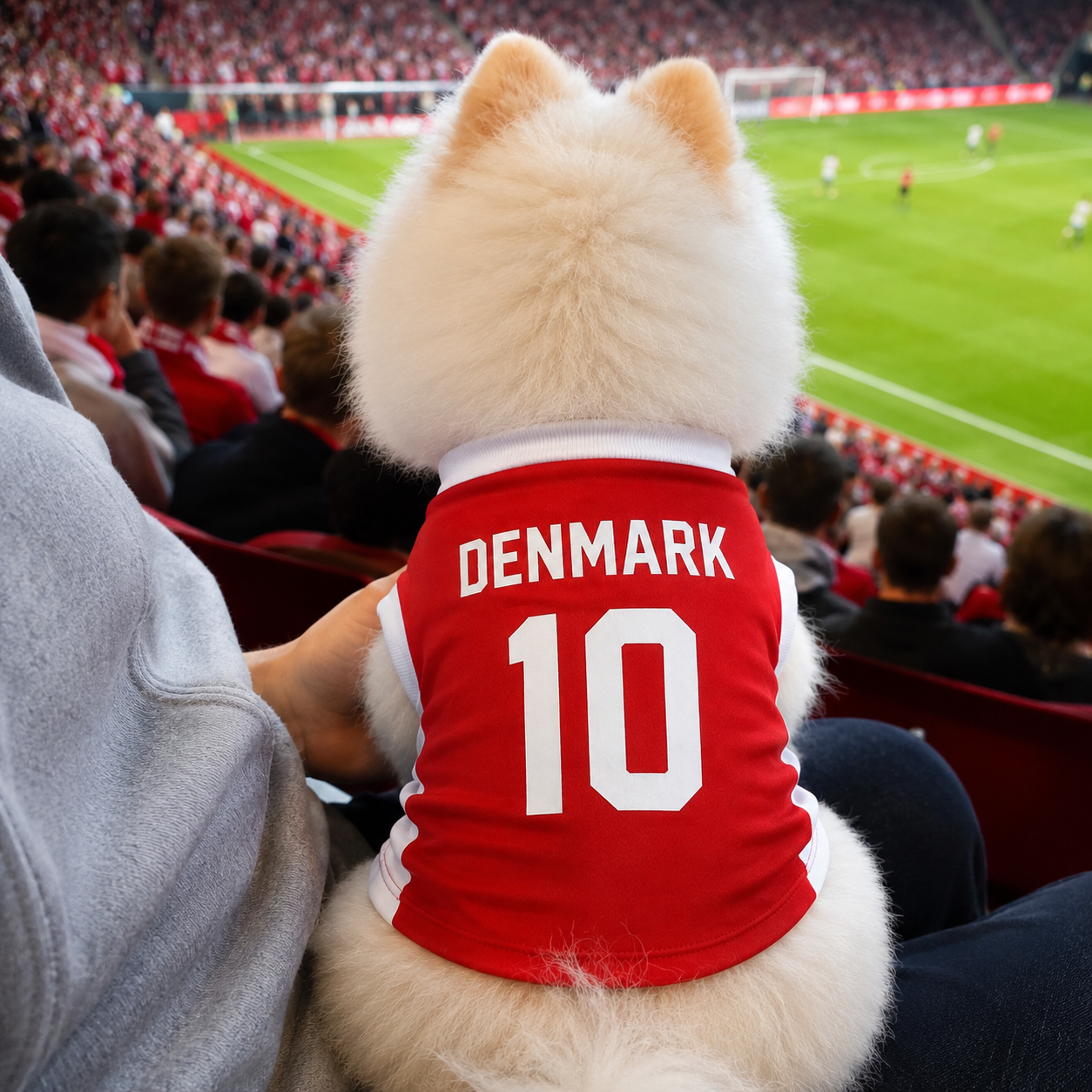 World Cup 2026 Denmark Soccer Pet Jersey