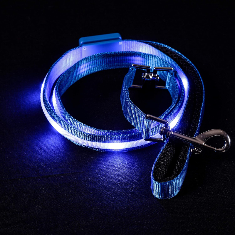 USB Rechargeable LED Pet Leash-Ziggy Dog Training Collar
