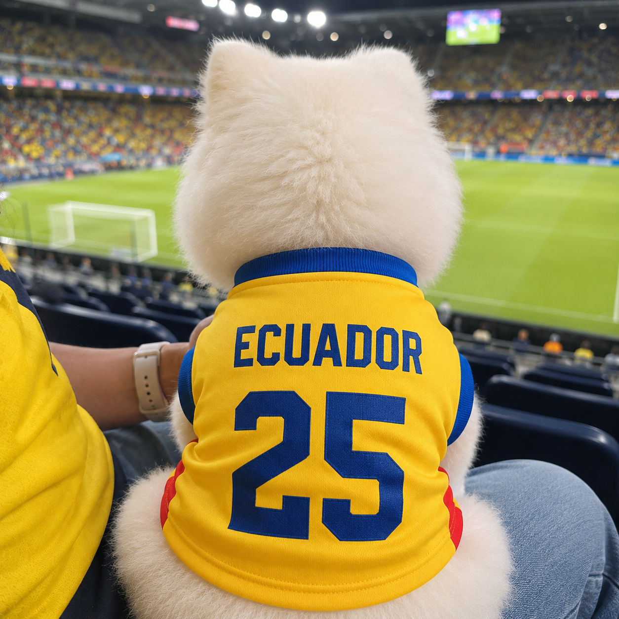 World Cup 2026 Ecuador Soccer Pet Jersey