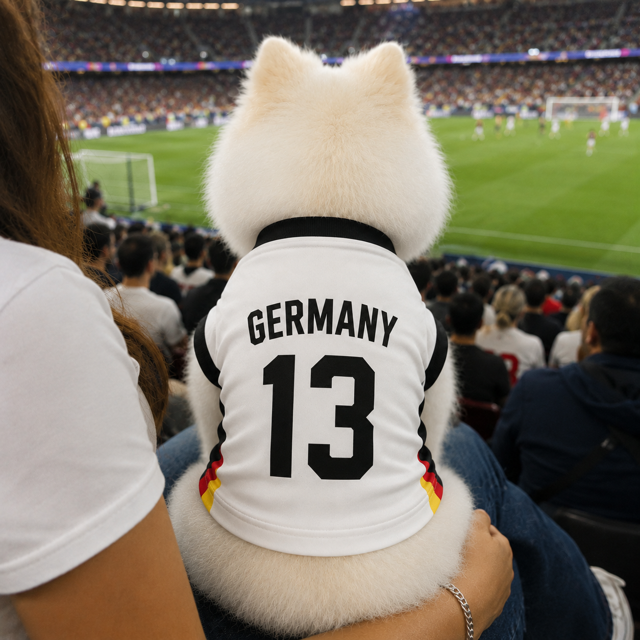 World Cup 2026 Germany Soccer Pet Jersey