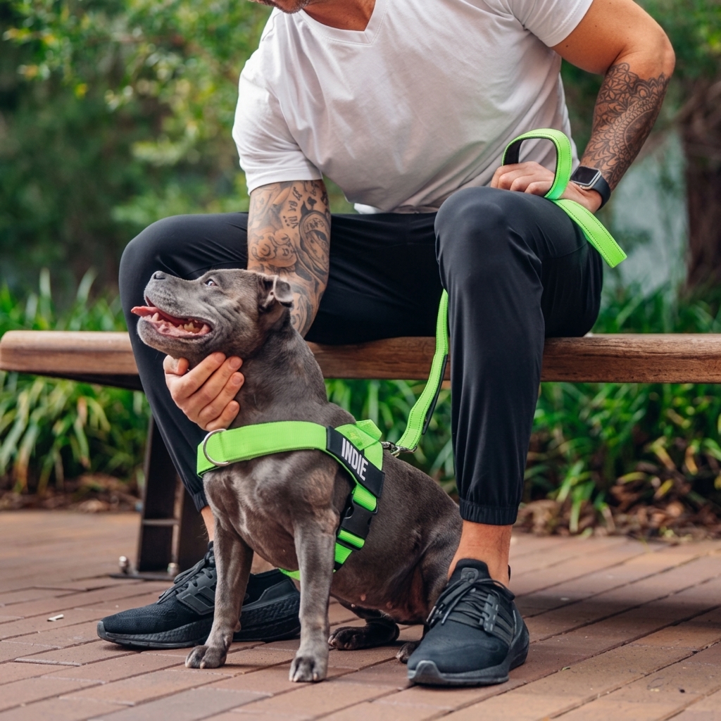 Adjustable Neck & Chafe Resistant Dog Harness