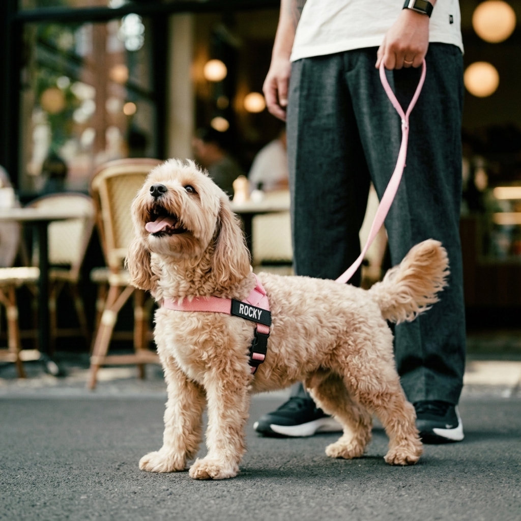Adjustable Neck & Chafe Resistant Dog Harness