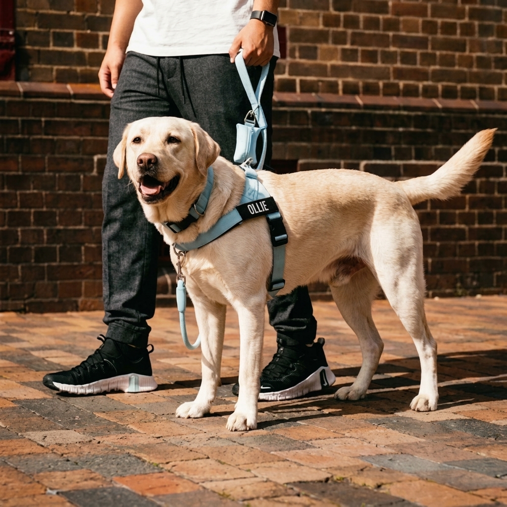 Adjustable Neck & Chafe Resistant Dog Harness