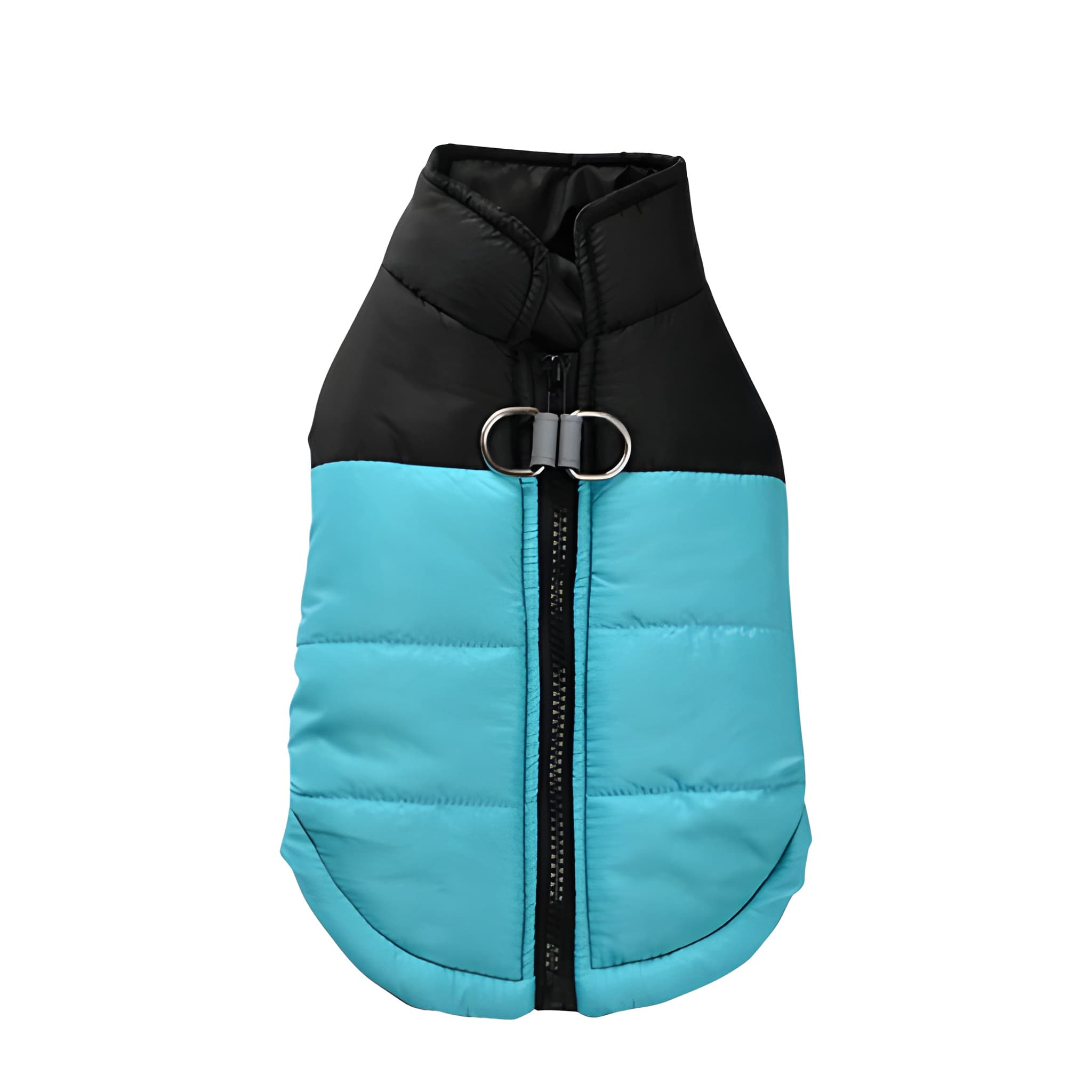 Insulated Dog Vest With Zipper And Leash Ring