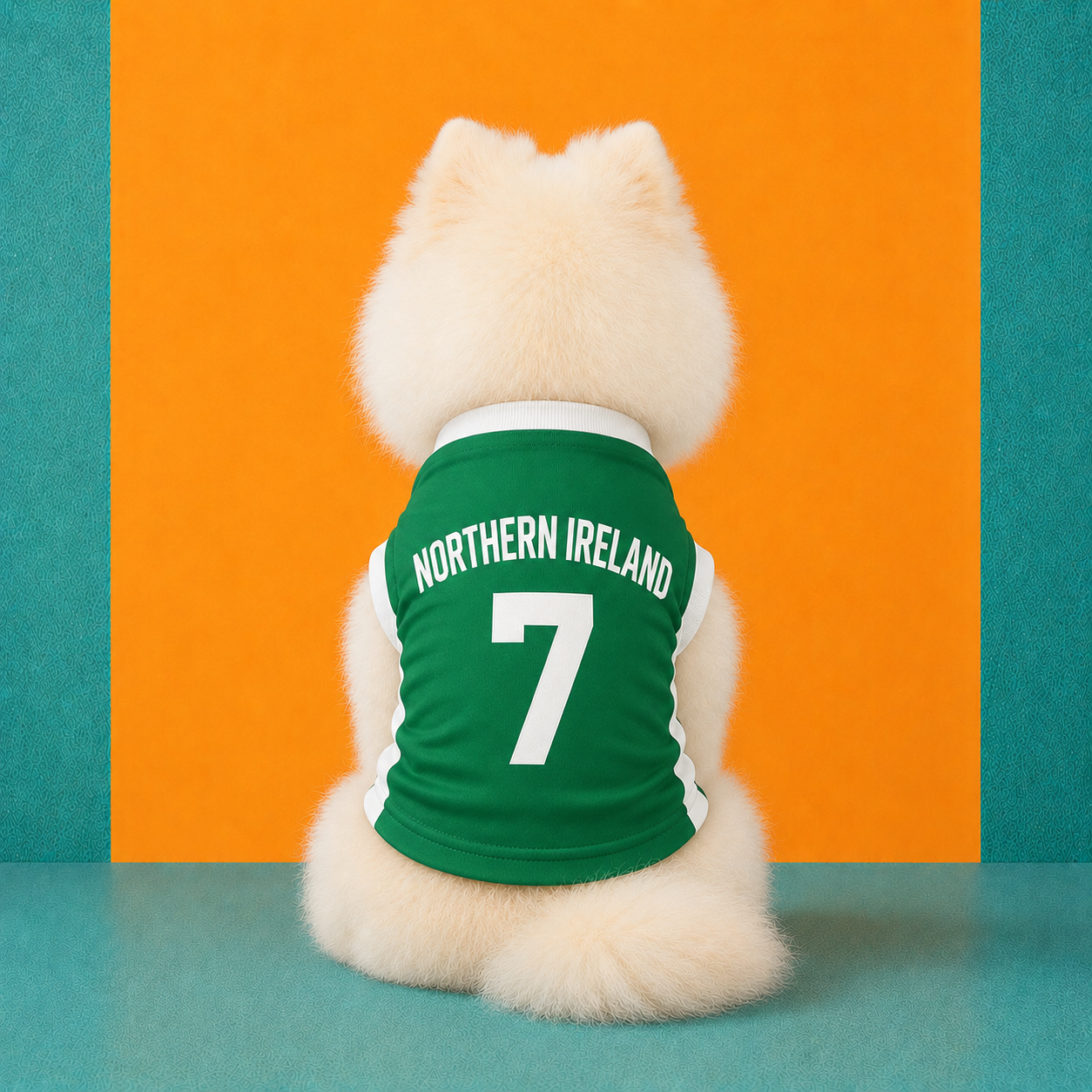 World Cup 2026 Northern Ireland Soccer Pet Jersey