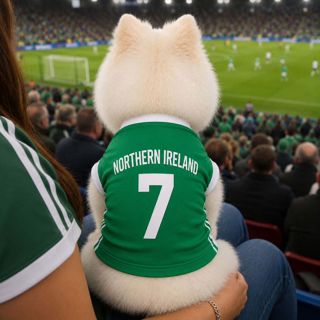 World Cup 2026 Northern Ireland Soccer Pet Jersey