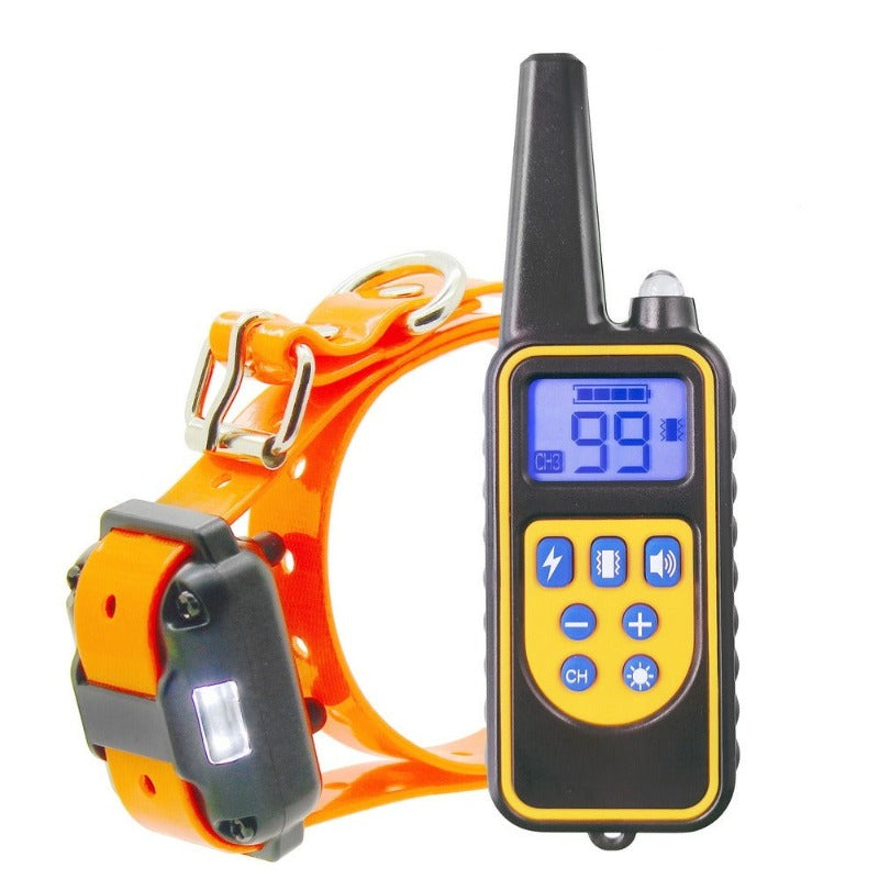 Rechargeable Waterproof Electric Dog Training Collar With LCD Display-Ziggy Dog Training Collar