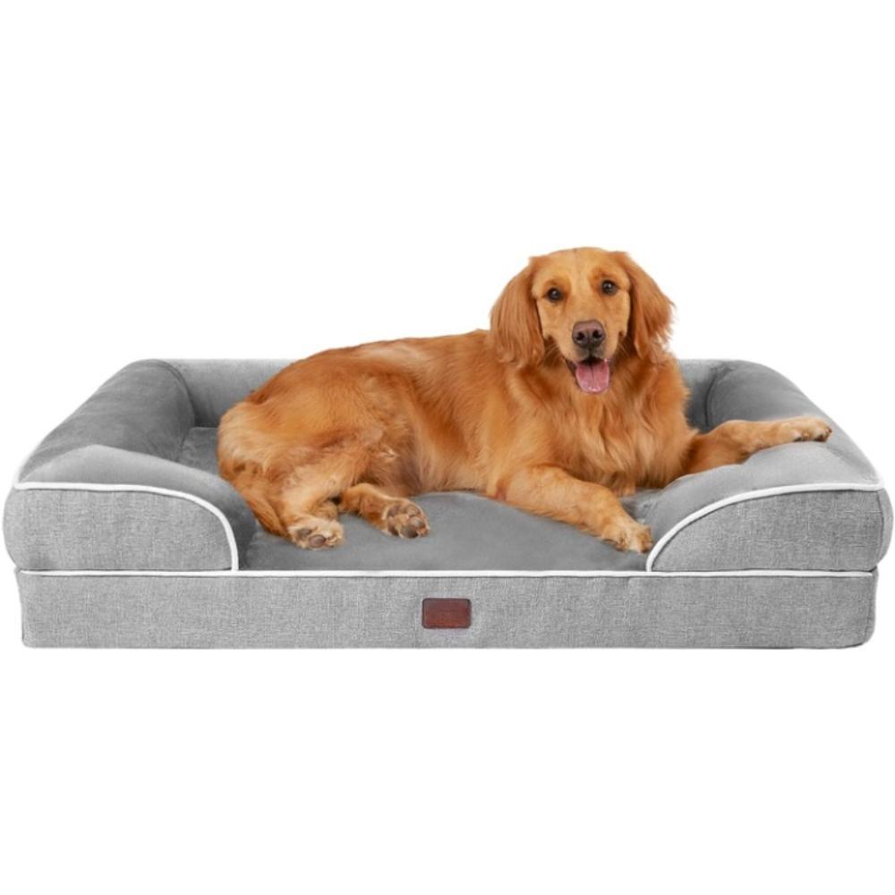 Supportive Bolster Dog Bed-Ziggy Dog Training Collar