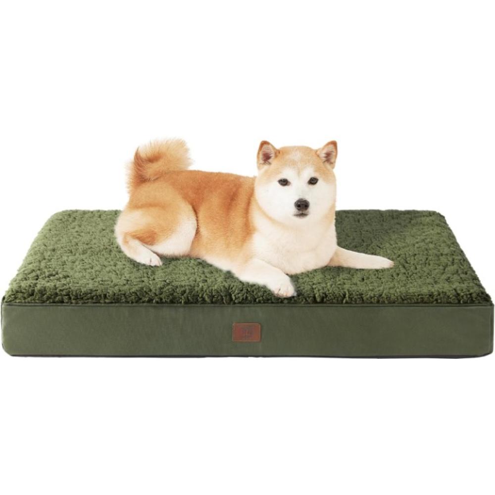 Supportive Plush Rectangular Pet Bed-Ziggy Dog Training Collar