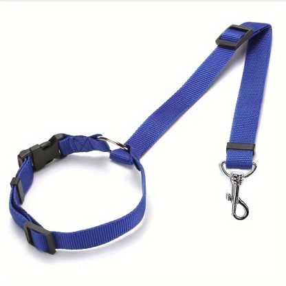 Pet Car Safety Seat Belt With Adjustable Dog Harness Strap