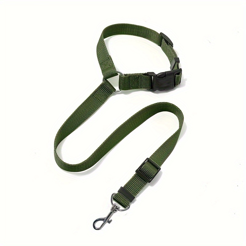 Pet Car Safety Seat Belt With Adjustable Dog Harness Strap