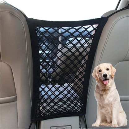 Pet Car Barrier With Mesh Organizer-Ziggy Dog Training Collar