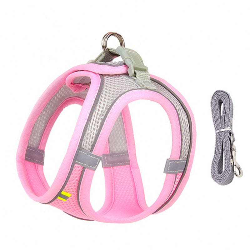 Adjustable Harness Leash Set For Small Dogs-Ziggy Dog Training Collar