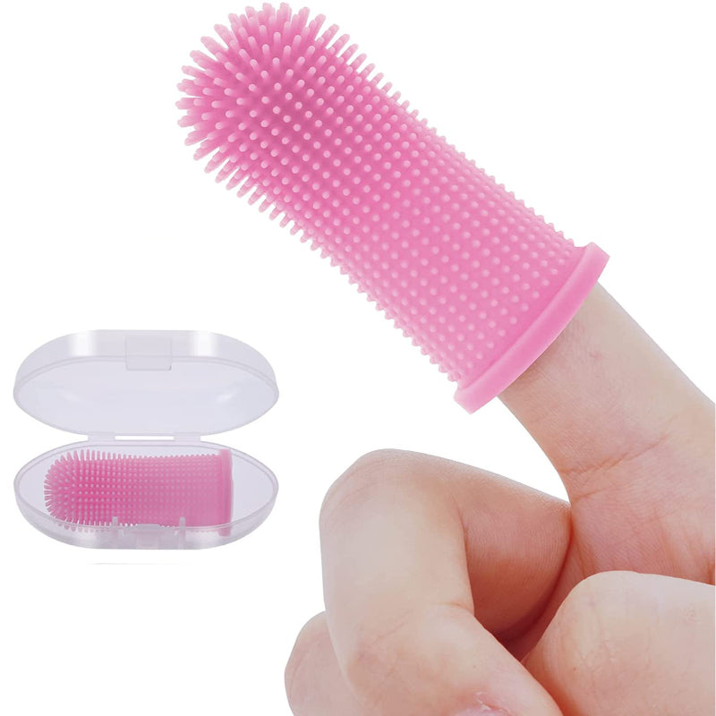 Super Soft Silicon Finger Toothbrush For Pets-Ziggy Dog Training Collar