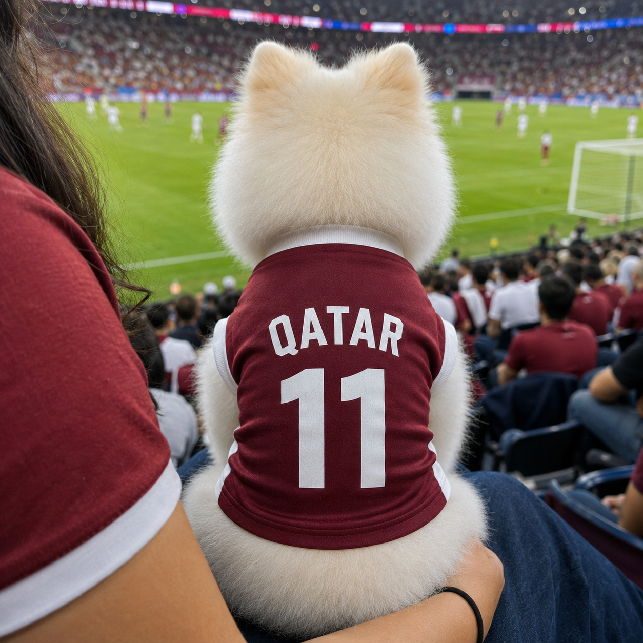 World Cup 2026 Qatar Soccer Pet Jersey