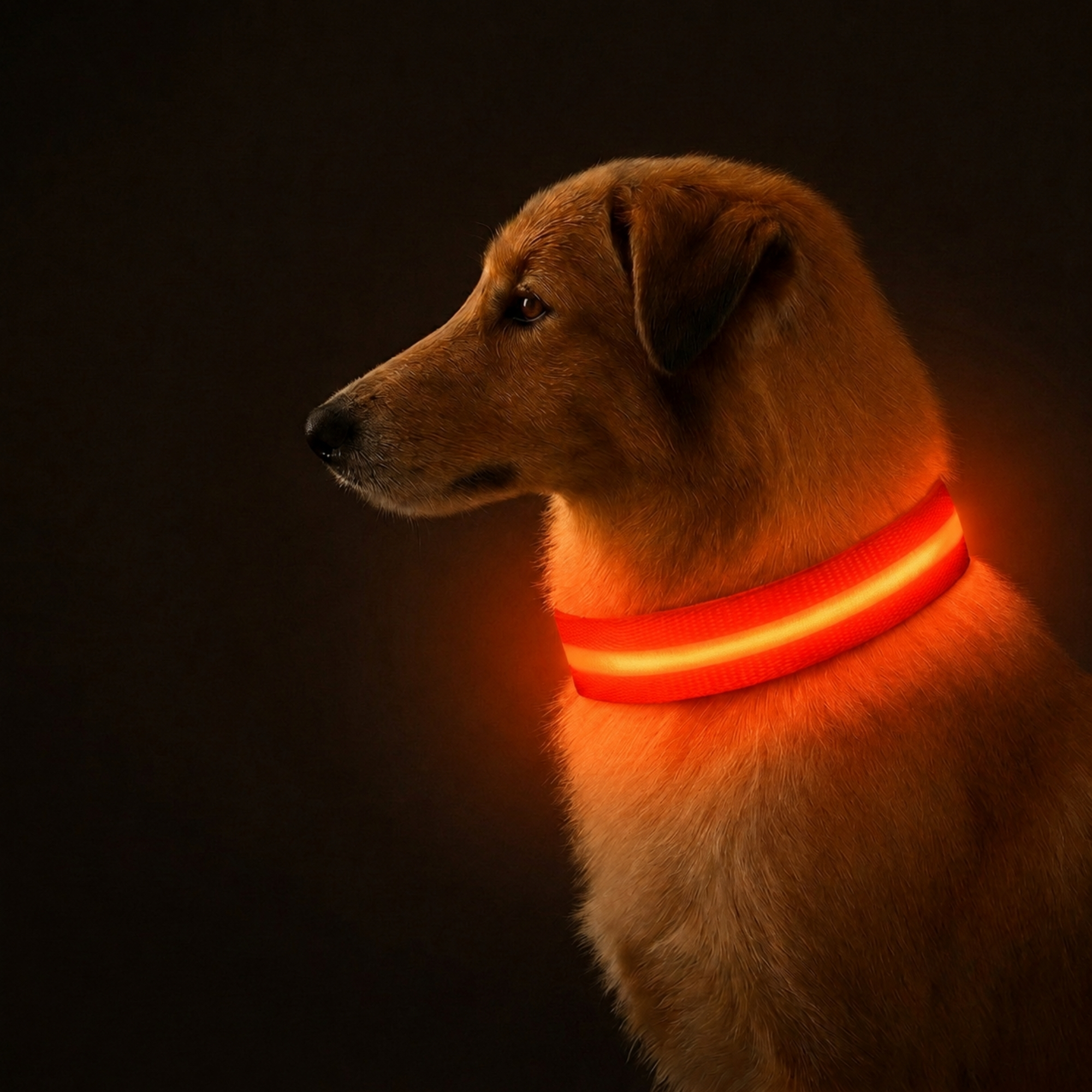 Rechargeable LED Pet Collar Light