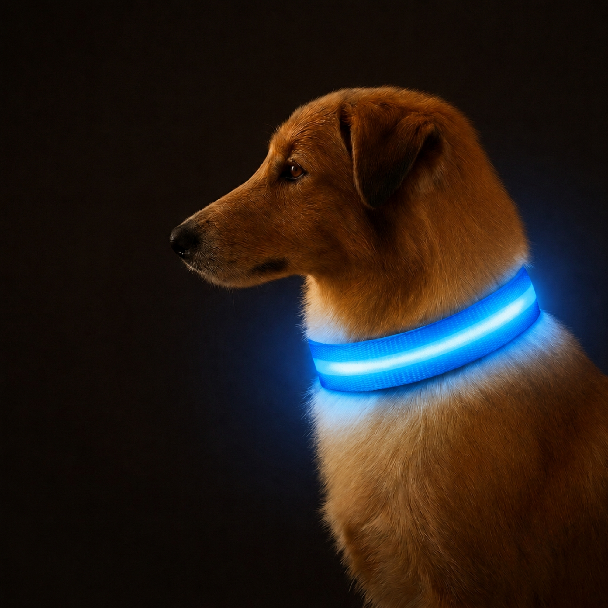 Rechargeable LED Pet Collar Light