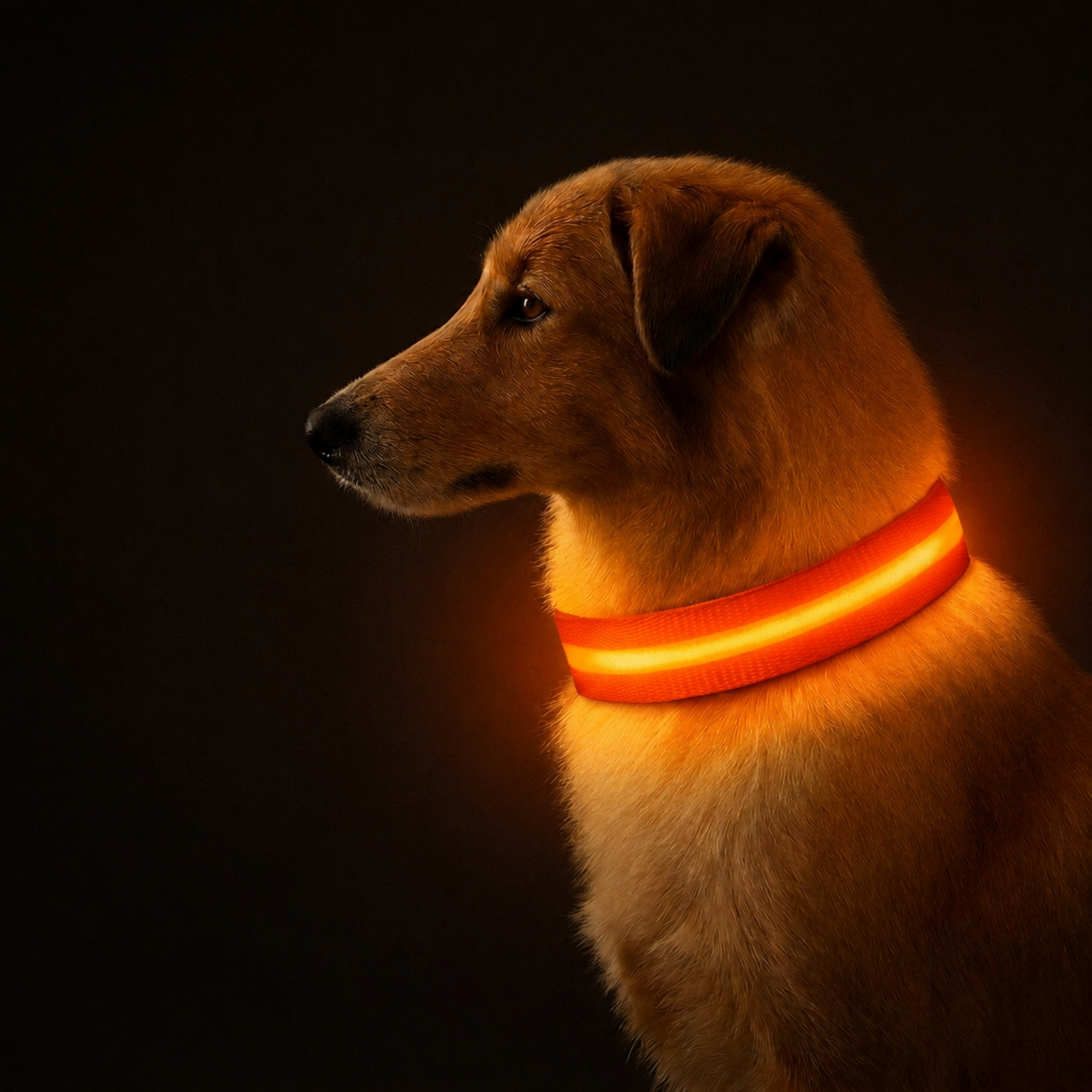Rechargeable LED Pet Collar Light