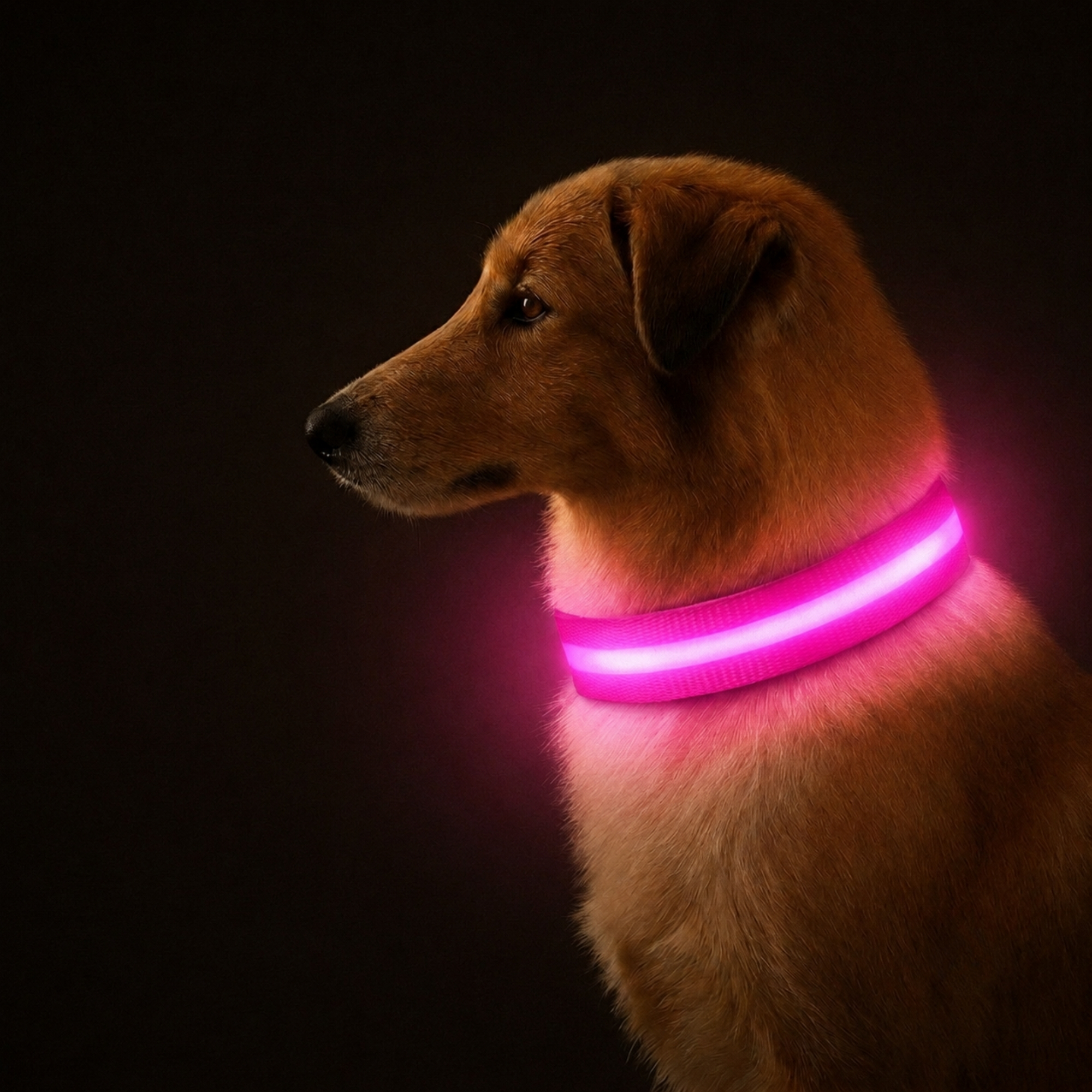 Rechargeable LED Pet Collar Light