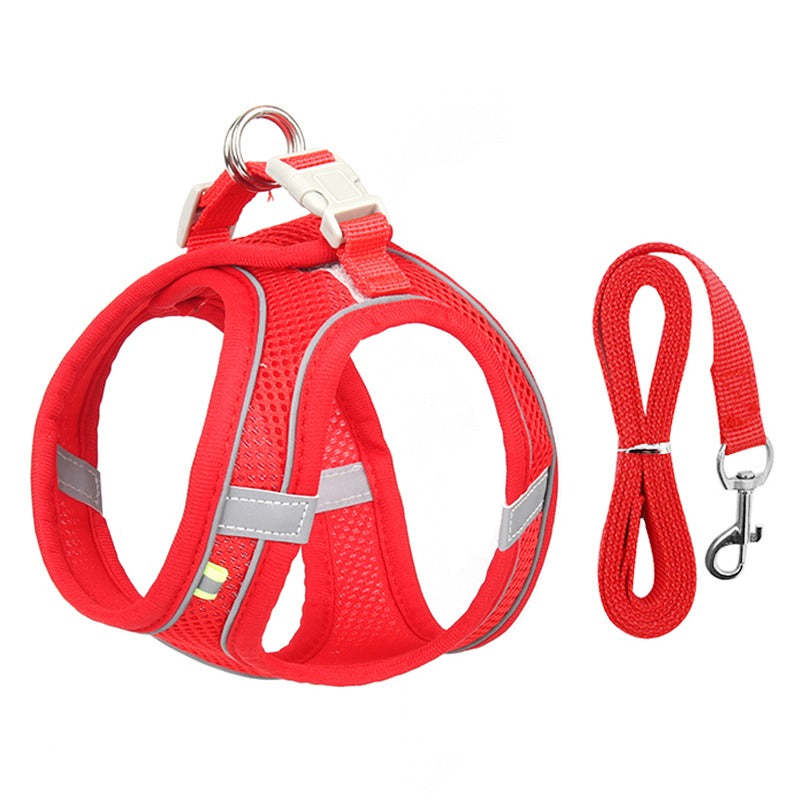 Adjustable Harness Leash Set For Small Dogs-Ziggy Dog Training Collar