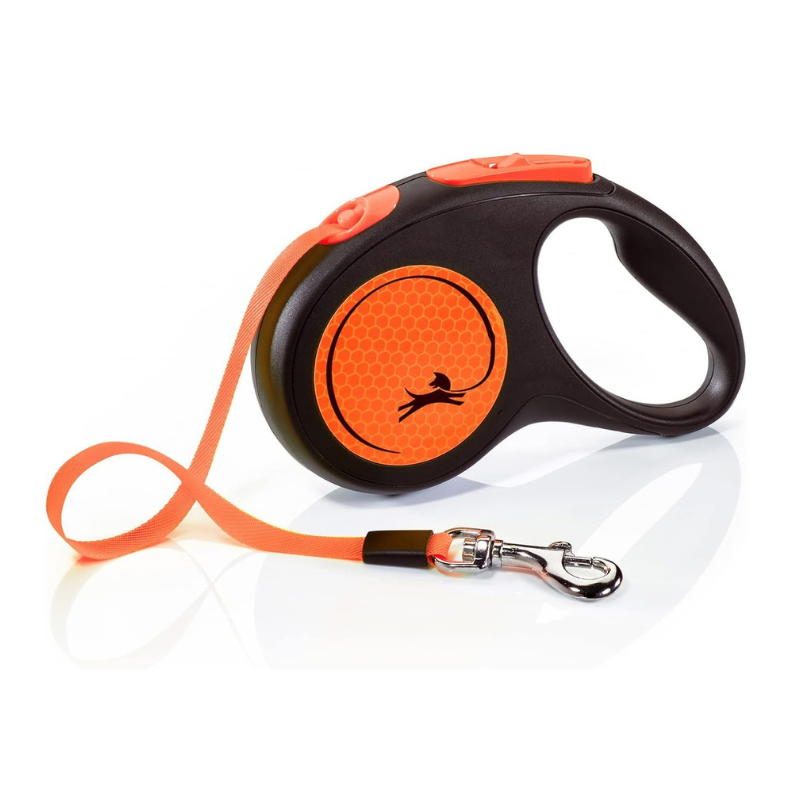 Retractable And Tangle Free Strap Designed Leash-Ziggy Dog Training Collar