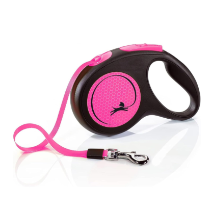 Retractable And Tangle Free Strap Designed Leash-Ziggy Dog Training Collar