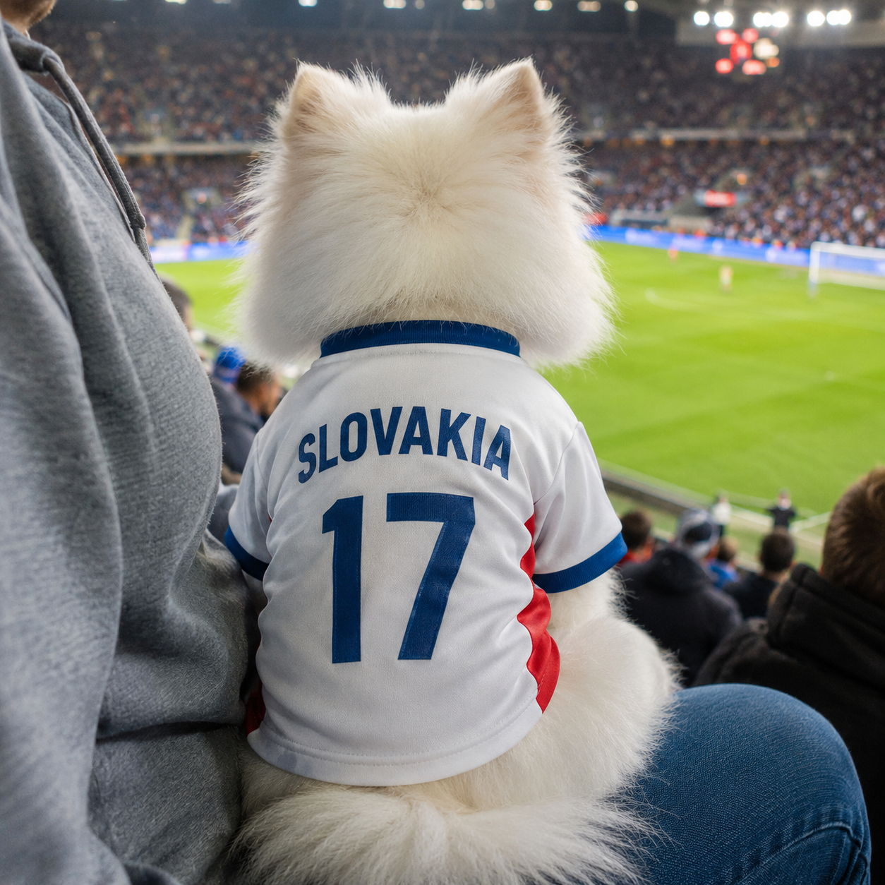 World Cup 2026 Slovakia Soccer Pet Jersey