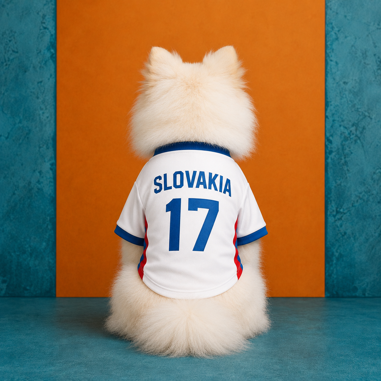 World Cup 2026 Slovakia Soccer Pet Jersey