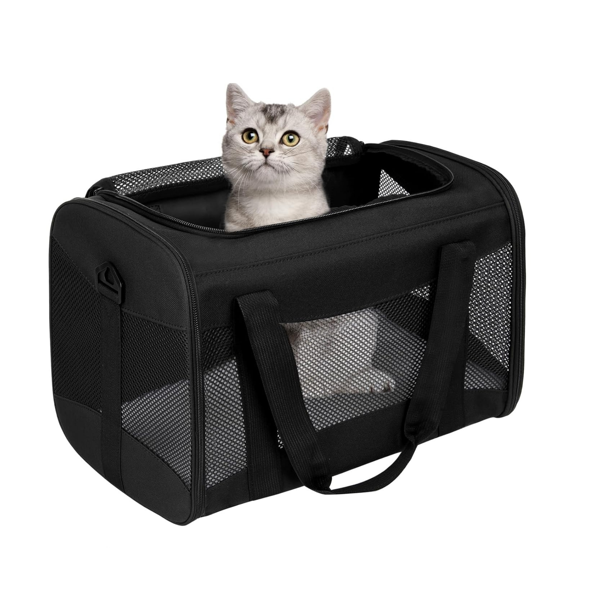 Soft Sided Airline Pet Carrier For Cats Dogs