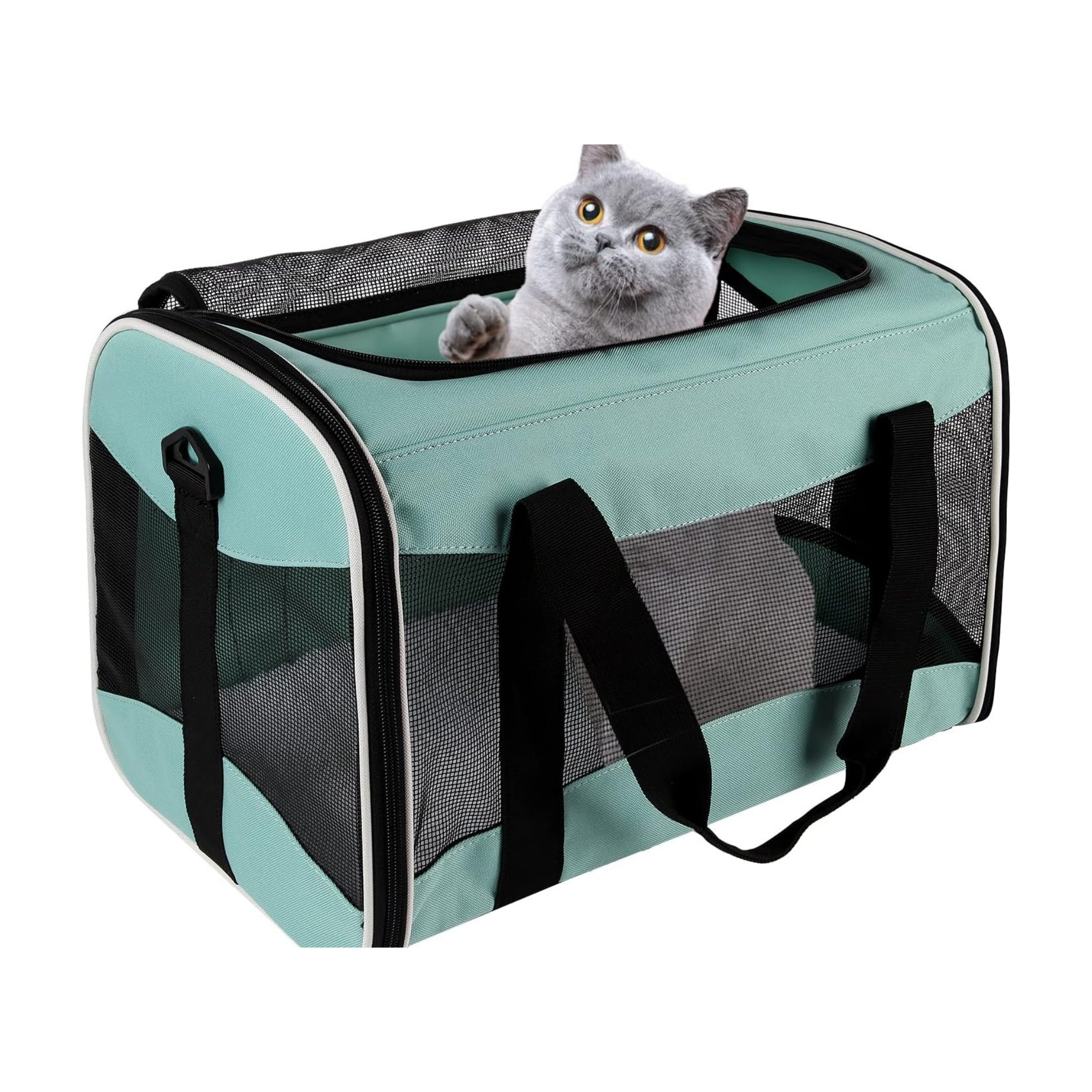 Soft Sided Airline Pet Carrier For Cats Dogs