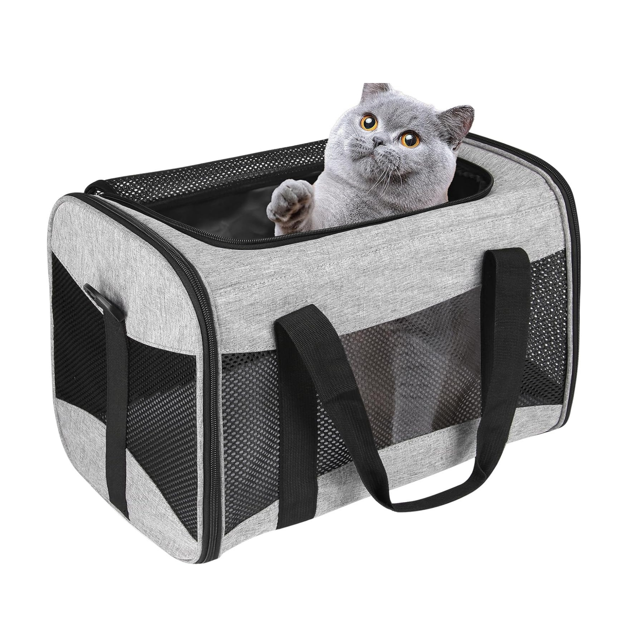 Soft Sided Airline Pet Carrier For Cats Dogs