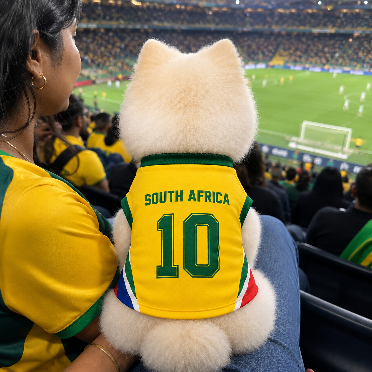 World Cup 2026 South Africa Soccer Pet Jersey
