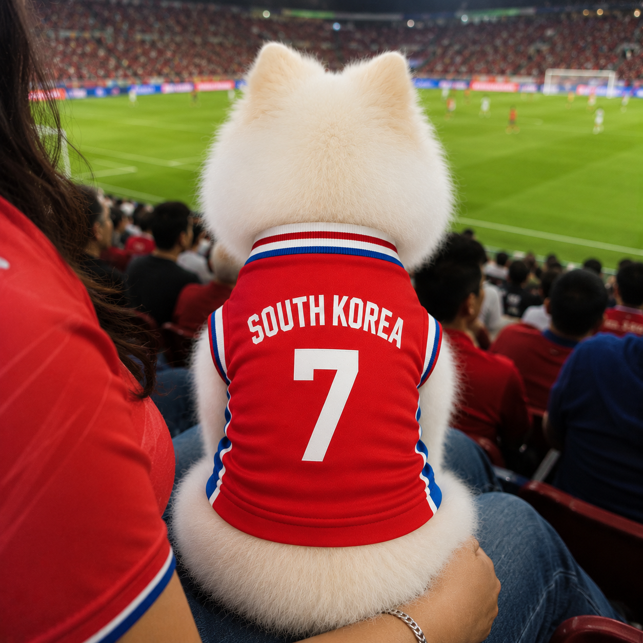 World Cup 2026 South Korea Soccer Pet Jersey