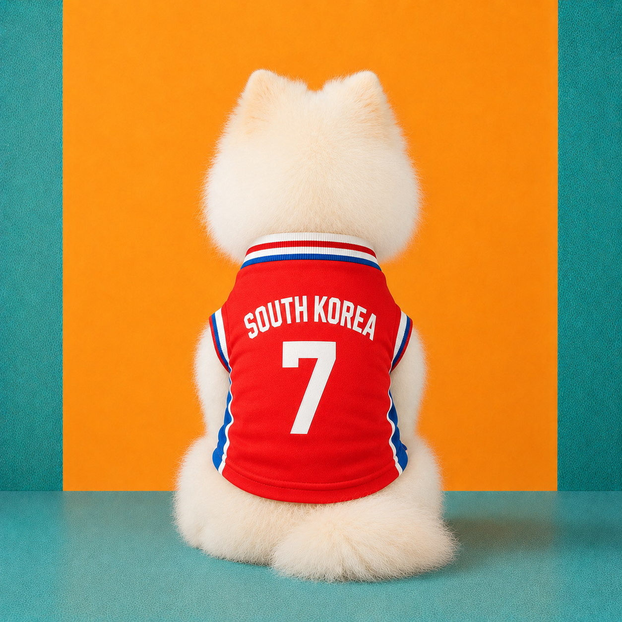 World Cup 2026 South Korea Soccer Pet Jersey