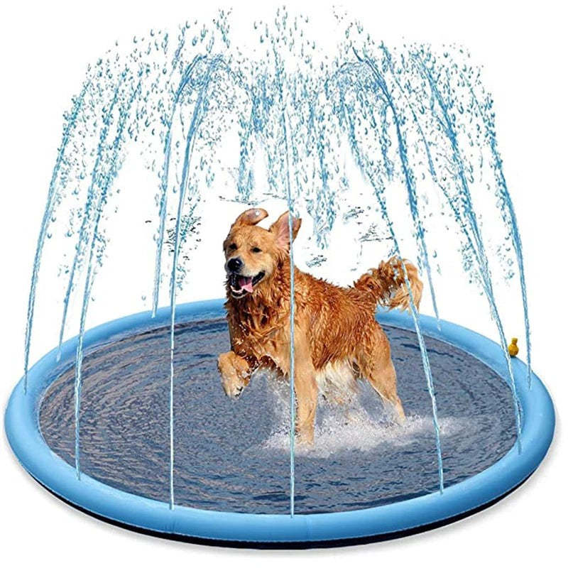 Splash Sprinkler Play Pool Pad-Ziggy Dog Training Collar