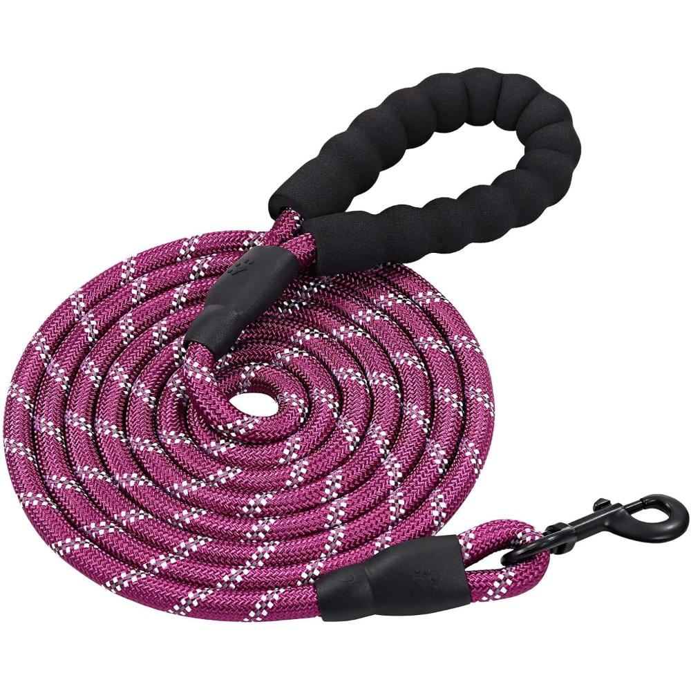 Strong Durable Dog Leash With Padded Handle-Ziggy Dog Training Collar
