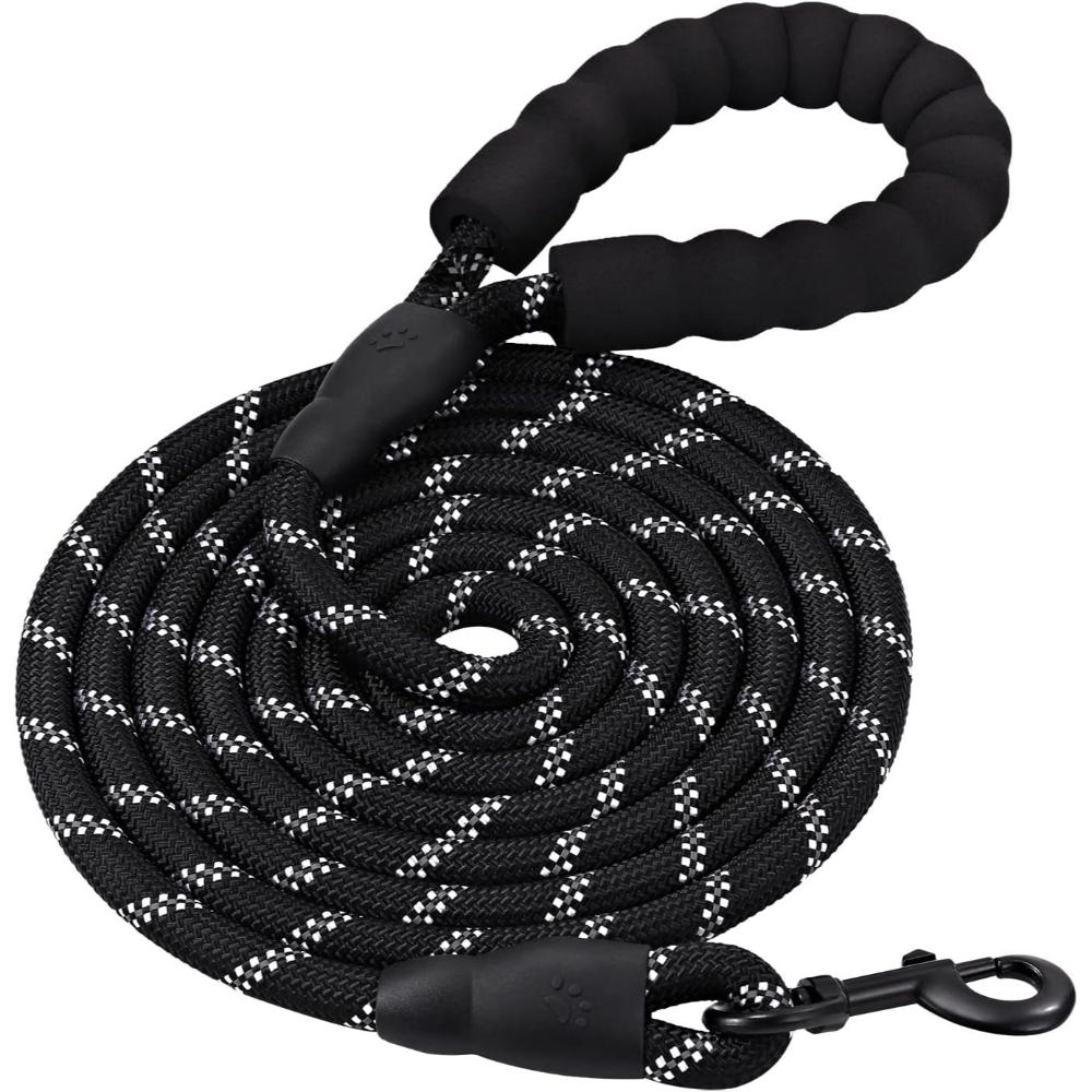 Strong Durable Dog Leash With Padded Handle-Ziggy Dog Training Collar