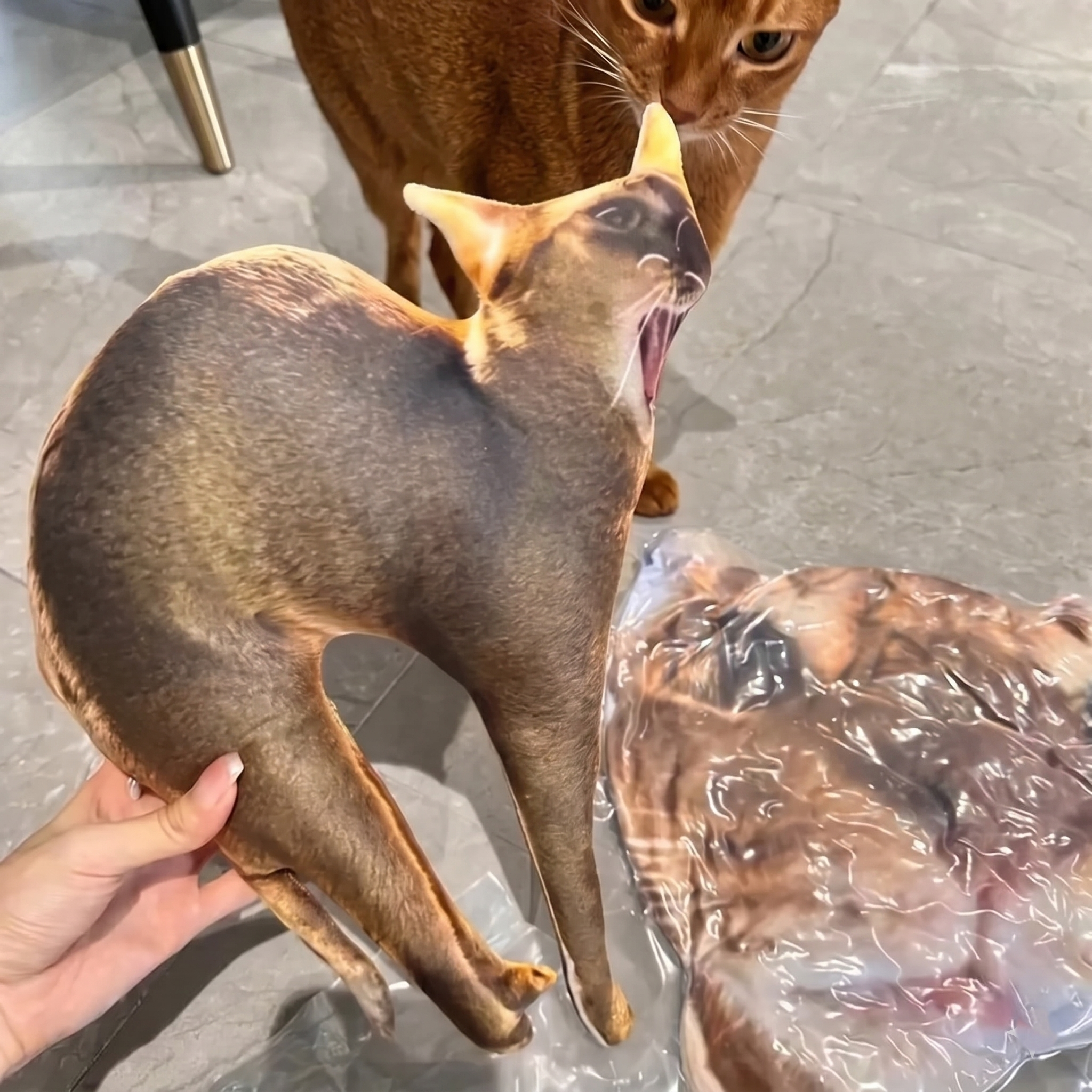 Personalized Pet Shape Throw Pillow With Double Sided Print