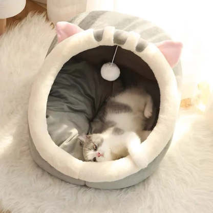 Tent Bed With Cushion Washable Pet Cave-Ziggy Dog Training Collar